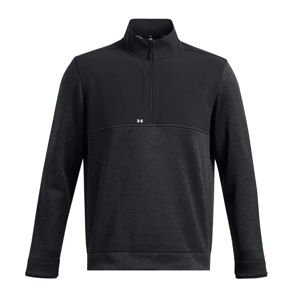 Under Armour Drive Storm SweaterFleece 1/2 Zip Pullover Golf Top 2024 1387121-001